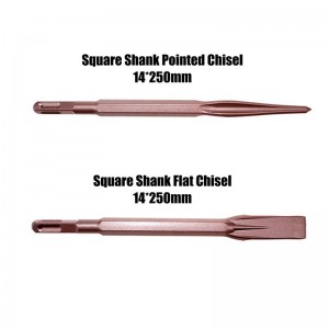 Hot Selling Self-Sharpening Electric Hammer Chisel With SDS/65A/Hex/Square Shank For Stone Concrete Brick