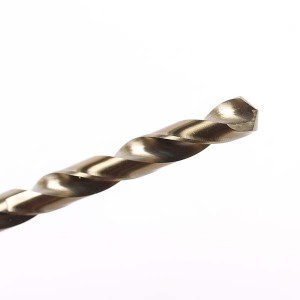 19PCS 1-10mm Fully Ground HSS-Co Twist Drill Bit Set For Stainless Steel Drilling