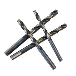 Fully Ground Black & Gold HSS Triangle Shank Twist Drill Bit For Metal