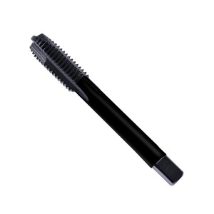 7PCS HSS Black Nitride Spiral Pointed Machine Taps M3 M4 M6 M8 M10 M12