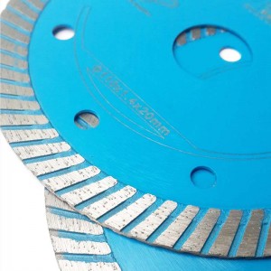 105-350mm Super Thin Fine Turbo Diamond Saw Blade For Marble Granite Stone