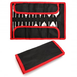13PCS Inch Size Woodworking Flat Drill Bits Set With Bag