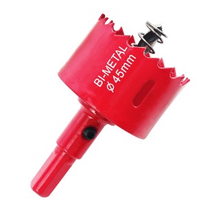 M42 Bi-Metal Hole Saw 14mm-300mm Three-Flat Shank For Wood