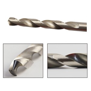 DIN338 Fully Ground HSS4241 Twist Drill Bit Parallel Shank Bright For Metal