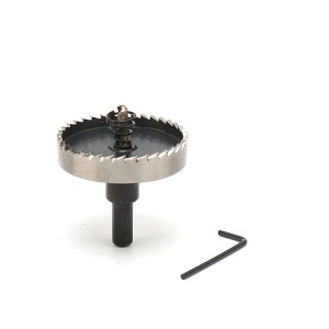High Speed Steel Hole Saw 60MM Core Drill Bit for Metal Wood Alloy Plastic Aluminum