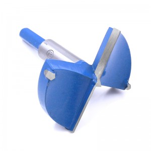 Forstner Drill Bit Woodworking Hole Saw Cutter Hinge Boring Bits Round Shank Tungsten Carbide