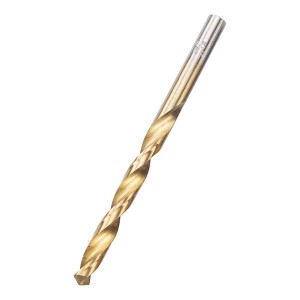 1-10mm HSS Straight Shank Drill Bit Titanium Coated For Metal Drilling