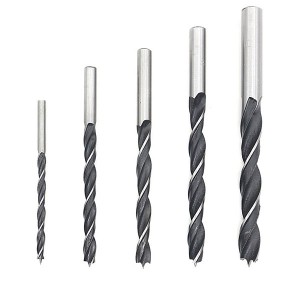 5PCS Brad Point Drill Bit Set For Woodworking Drilling Tool