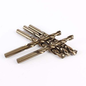 29PCS Inch Sizes HSS-Co Twist Drill Bits Set With Metal Box For Stainless Steel