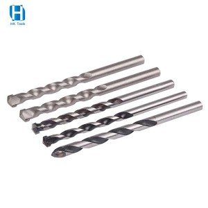 Professional Carbide Tipped Round Shank Masonry Drill Bit For Concrete Stone