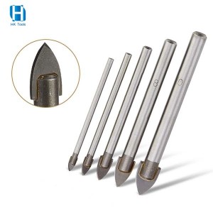 Drill Bit Set 5pcs 3/4/6/8/10mm Glass Drill Bit For Ceramic Tile