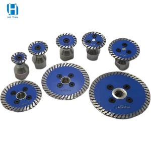 25mm-90mm Cutting And Carving Mini Diamond Saw Blade With M14 Flange For Granite Or Marble
