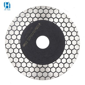 Hot Press Diamond Wide Segment Saw Blade Turbo For Cutting And Grinding Tile Porcelain