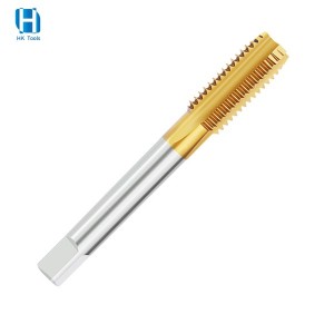 DIN371 DIN376 Straight Flute HSS Titanium Machine Taps Screw Tap for Creating Screw Thread