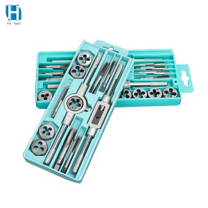 12PCS Metric Taps and Dies Set Thread Tool M6-M12