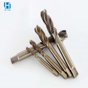 M35 High Speed Steel Cobalt Spiral Flute Machine Taps Tapping Tools For CNC Machine