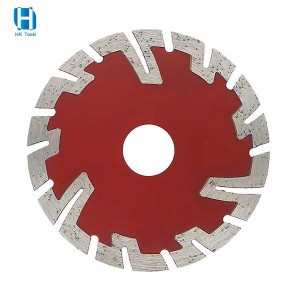 105-230mm Diamond Saw Blade With Protective Teeth Cutting Disc For Ceramic Marble