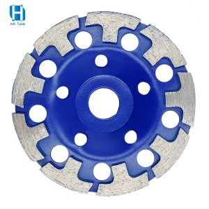 Diamond Grinding Wheel 5 Inch 125mm T Segment Concrete Grinding Diamond Cup Wheels