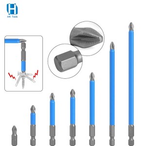 1/4″ Hex Shank Screwdriver Bits 50mm Anti-slip with Magnetic