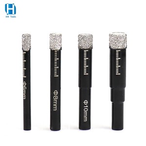 5-16mm Brazed Diamond Hole Saw Dry Use Drill Bit For Tile Marble Glass