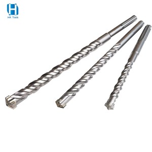 SDS Max Hammer Drill Bits 280-400mm Five Pits Cross Tips For Concrete Masonry