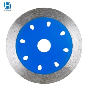 110mm Diamond Saw Blade Continous Rim Wet Use For Stone Cutting