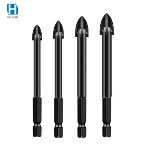 3-12mm Hex Shank Drill Bit Glass And Tile Drill Bit Quick Change