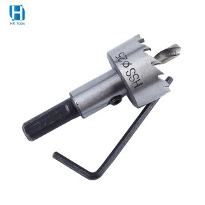 High Speed Steel 4341 Hole Saw Stainless Steel Metal Alloy Punch Hole Woodworking Tool