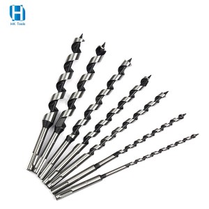 7PCS SDS Plus Shank Wood Auger Drill Bits Set For Woodworking Carpenters