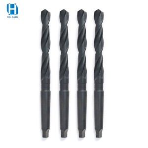 DIN345 HSS 4341 Taper Shank Drill Bit Roll Forged For Metal