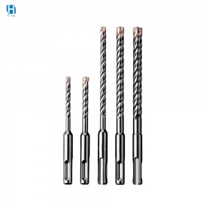 2/4-Cutter Concrete Masonry Carbide Tip Sds Plus Hammer Drill Bit