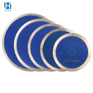 4-14″ Diamond Saw Blade Continous Rim Cutting Disc For Porcelain Tile