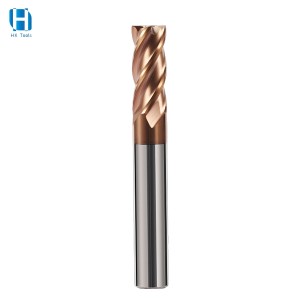 4 Flutes HRC55 Carbide Tungsten Steel Flat End Mills For CNC Tools