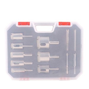 12PCS 6-35mm Tile Glass Hole Saw Drill Bit For Marble Ceramic Power Tool