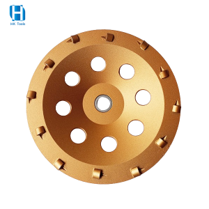 PCD Grinding Cup Wheel Polycrystalline Diamond Grinding Wheel For Removing Epoxy Coating Glue