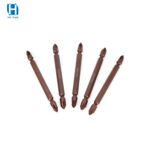 65/100/150/200/300mm Double Ended Screwdriver Bits S2 Material For PH Head