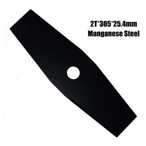 Hot Sale Brush Cutter Blade 3 Tooth Manganese Steel Lawn Mower Grass Cutter Blade Accessories For Edging and Trimming Weeds