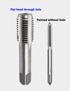 Straight Flute Taps For Hand Use 2 Pieces In One Pair For Aluminium