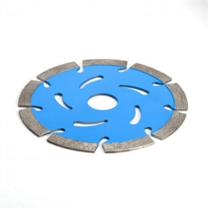 China Customized 125x10x9Tx22.23mm Cold Pressed Diamond Saw Blade