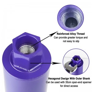 High Quality Wet Diamond Core Drill Bit For Reinforced Concrete Brick Wall Drilling Tools Diamond Hole Saw