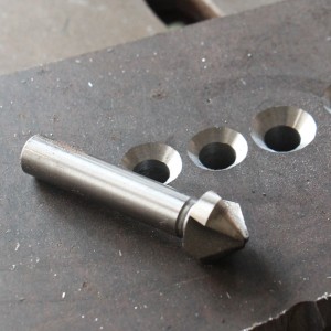 4.3-50mm 90 Degree HSS Counterisnk Bit 3 Flutes Chamfering Tool Drill Bits For Metal