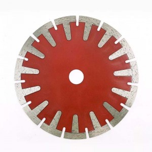 HKTools Professional 125 mm T-shaped Segment Diamond Saw Blade For Granite Marble Cutting