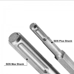 Factory Supply 18*280mm SDS Max Shank Hammer Drill Chisel Point Flat For Masonry Concrete Bricks Drilling
