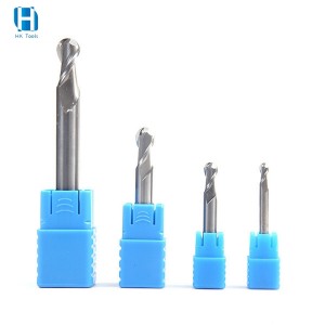 HRC45 Carbide Ball Nose End Mills For Aluminium CNC Machine Tools Wholesale