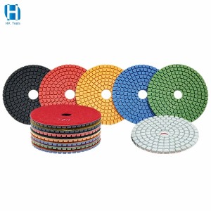 Wet Diamond Polishing Pad Marble Granite Quartz Stone Refurbishment Angle Grinder 3/4 Inch