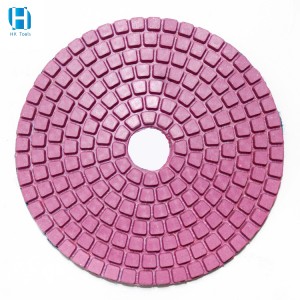 Wholesale 100mm Wet Resin Diamond Polishing Pads For Marble Stone Quartzite Granite Tile