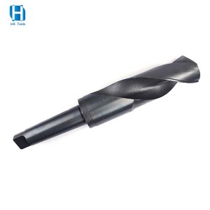 Wholesale DIN345 High Speed Steel Morse Taper Shank Drill Bit Black Nitride For Metal Drilling