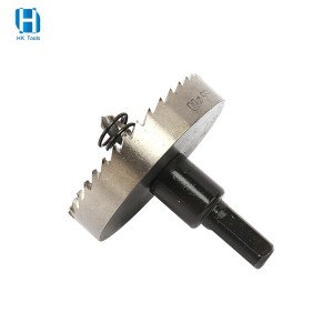 High Speed Steel Hole Saw 60MM Core Drill Bit for Metal Wood Alloy Plastic Aluminum