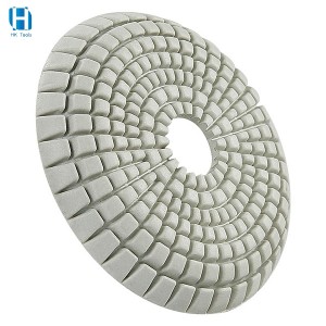 Hot Sale Marble Concave Granite Quartz Grinding Resin Wet Convex Concrete Diamond Polishing Pad