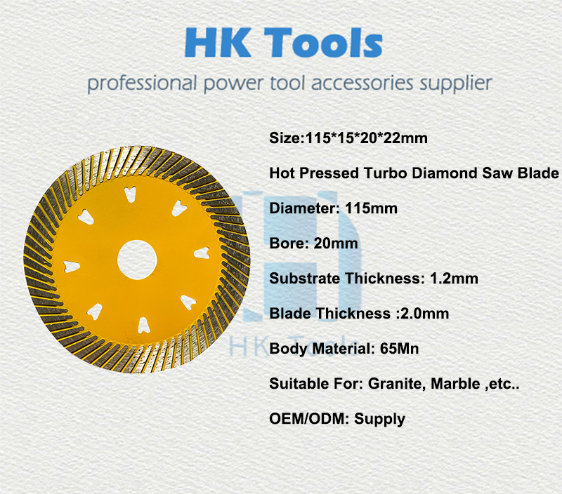 diamond saw blade size